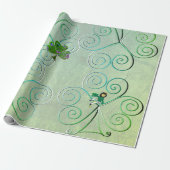 Kobold-Shamrock-Geschenkpapier Geschenkpapier (Ungerollt)