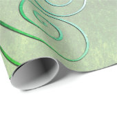 Kobold-Shamrock-Geschenkpapier Geschenkpapier (Rolleneckpunkt)