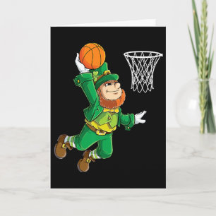 Kobold Skelett Dunk St. Patricks Tag Jungen Männer Karte