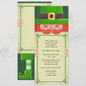 Kobold-St Patrick Tageseinladung Einladung (Vorne/Hinten)