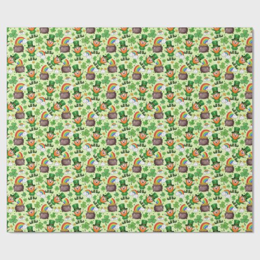 Kobold St. Patrick's Geschenkpapier (Flach)