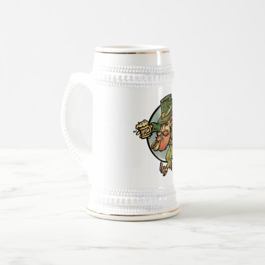 Kobold Stein Bierglas (Vorderseite Links)