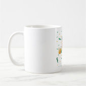 Kobold trinkt Bier St. Patrick's Day Kaffeetasse (Links)