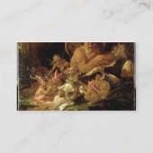 Kobold und Feen, von 'einem Dream der Visitenkarte (Rückseite)