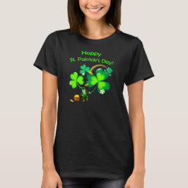 Kobold und Kleeblatt T-Shirt