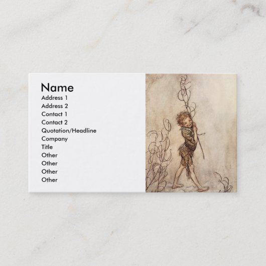 Kobold Visitenkarte (Vorderseite)