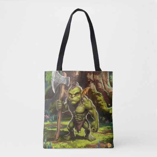Kobold-Wächter des Waldes. Tasche (Vorderseite)