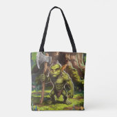 Kobold-Wächter des Waldes. Tasche (Rückseite)