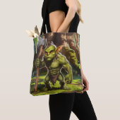 Kobold-Wächter des Waldes. Tasche (Von Nahem)