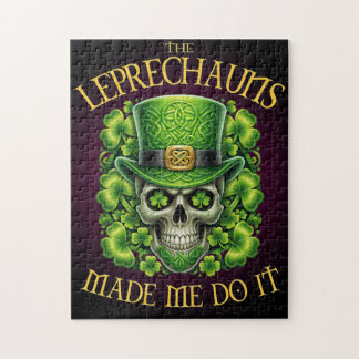 Kobolde haben mich dazu gebracht, Totenkopf St. Pa Puzzle