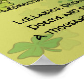 Kobolde, Schlösser, Viel Glück und Lachen Poster (Ecke)