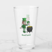 Kobolde viel Glück Glas (Rückseite)