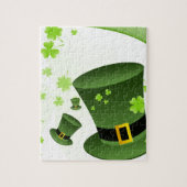 Koboldhüte mit 4 Blattklee Puzzle (Vertikal)