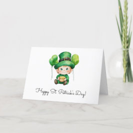 Kobolds Schatz: St. Patrick's Day Feiertagskarte