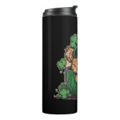 Koboldsticker, St. Patrick’s Day. Thermosbecher (Nach links gedreht)