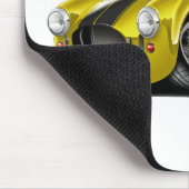 Kobra-Gelb-Schwarzes Auto Mousepad (Ecke)