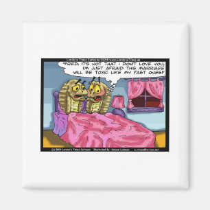 Kobra-Hochzeit Eheliche Hiss Lustige Geschenke & T Magnet