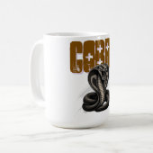 Kobra Kaffeetasse (Vorderseite Links)
