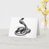 Kobra Karte (Gelbe Blume)