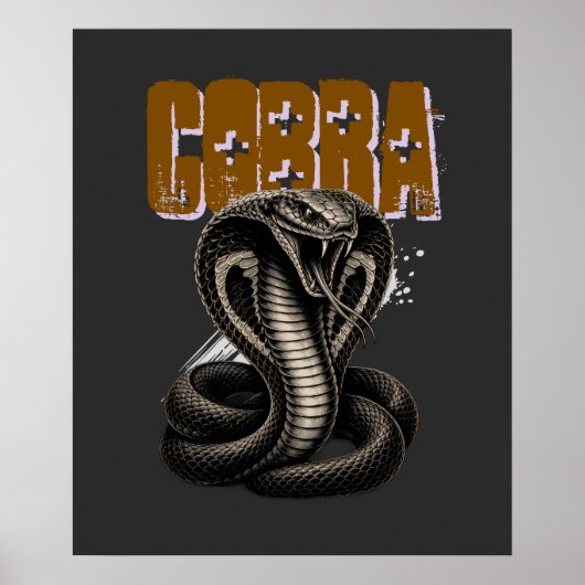 Kobra Poster (Vorne)