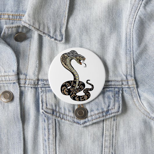 Kobra-Schlange Button (Beispiel)