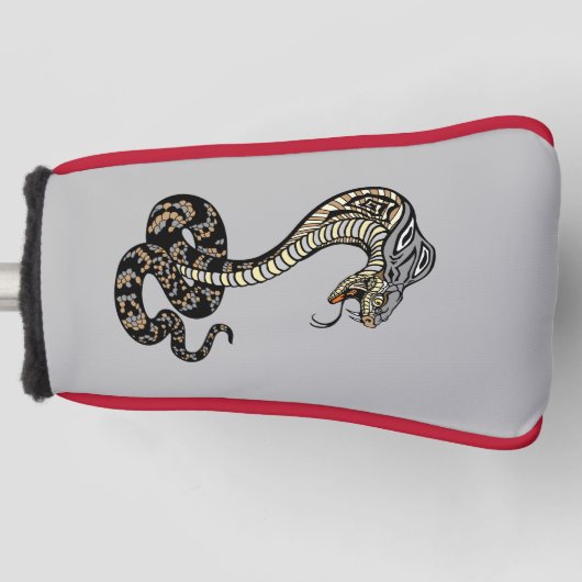 Kobra-Schlange Golf Headcover (Vorderseite)
