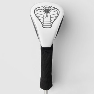 Kobra Schlange Schwarz Tiere König Giftig Boa Golf Headcover