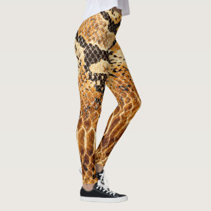 Kobra-Schlangen-Haut-coole Leggings