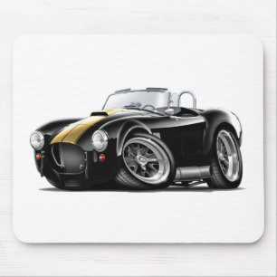 Kobra Schwarz-Goldauto Mousepad