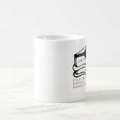 Kobra-Tasse - klassisches Weiß Kaffeetasse (Mittel)