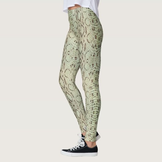 Kobra-Viper-Pythonschlange Snakeskin Leggings (Links)