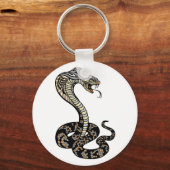 Kobraschlange Schlüsselanhänger (Vorderseite)
