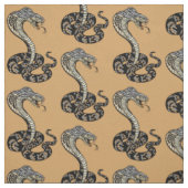 Kobraschlange Stoff (Muster)