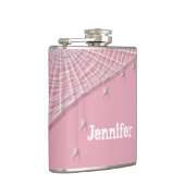 Kobrenne und weiße Spinnen Flachmann (Rechts)