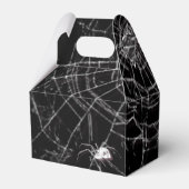 Kobrenne und weiße Spinnen Geschenkschachtel (Rückseite)