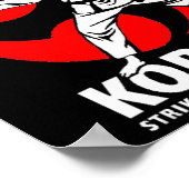 Kobudo-Kampfsportwaffen-Trainingsdojo  Poster (Ecke)