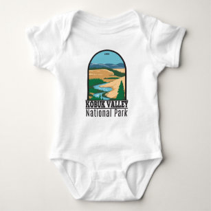 Kobuk Tal Nationalpark Alaska Vintag Baby Strampler