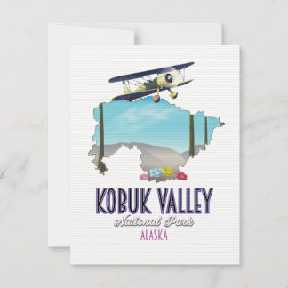 Kobuk Valle Alaska Nationalpark Karte
