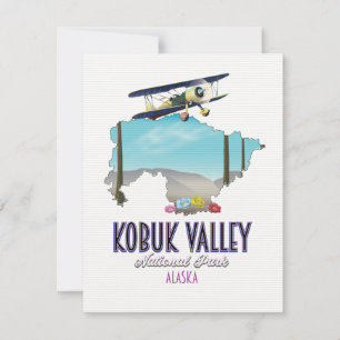 Kobuk Valley Alaska Nationalpark-Karte