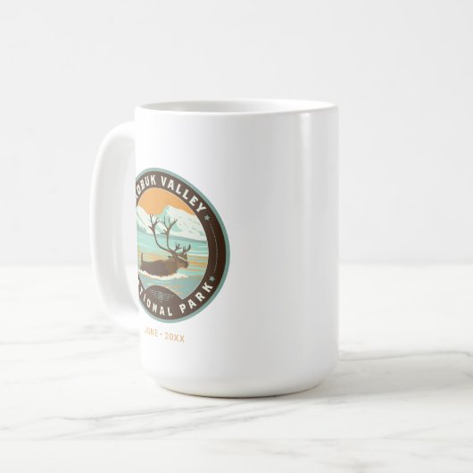 Kobuk Valley National Park Kaffeetasse (Vorderseite Links)