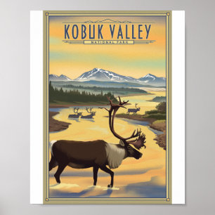 Kobuk Valley National Park Litho Kunstwerk Poster