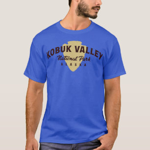 Kobuk Valley Nationalpark Arch Text braun T-Shirt