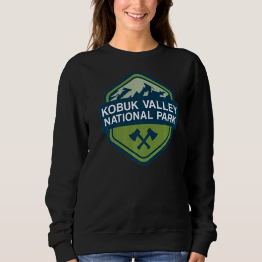 Kobuk Valley US Nationalpark Alaska Backpackc Sweatshirt (Vorderseite)