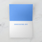 Koch Abschluss Niedlich Karte (Innenseite)