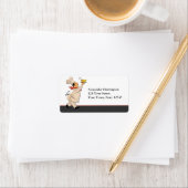 Koch Adressaufkleber (Insitu)