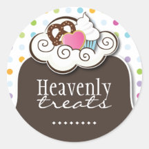 Koch-Aufkleber für dekorative Konditorei