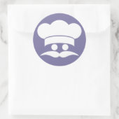 KOCH-Aufkleber Runder Aufkleber (Tasche)