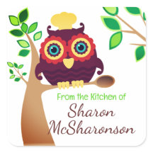 Koch aus Holz Kochlöffel Backwaren Etikett