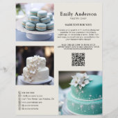 Koch Bäckerei Services Foto QR Code Flyer (Vorne)