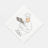 Koch Backpapier Napkins Serviette (Ecke)